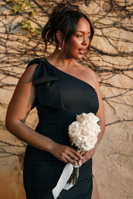 Margaux One-Shoulder Midi Dress