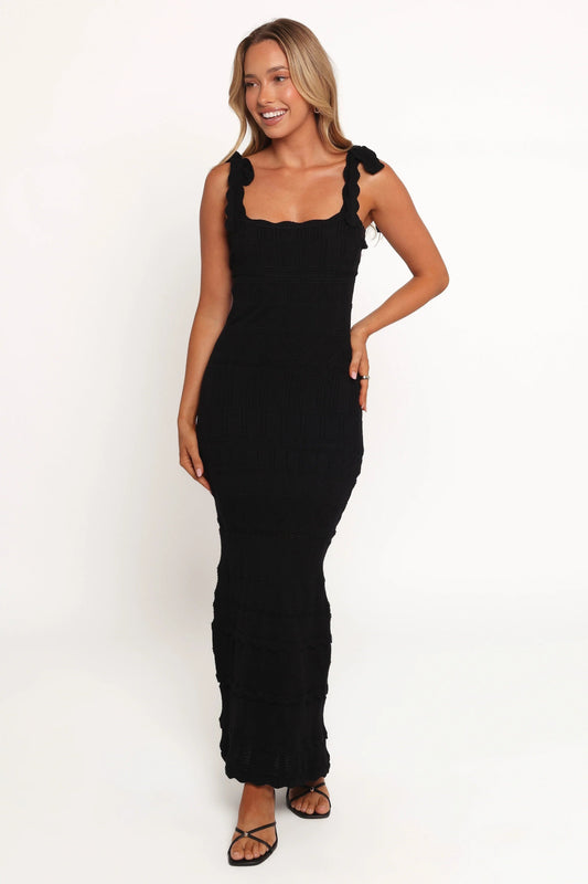Mina Tie-Back Midi Bodycon
